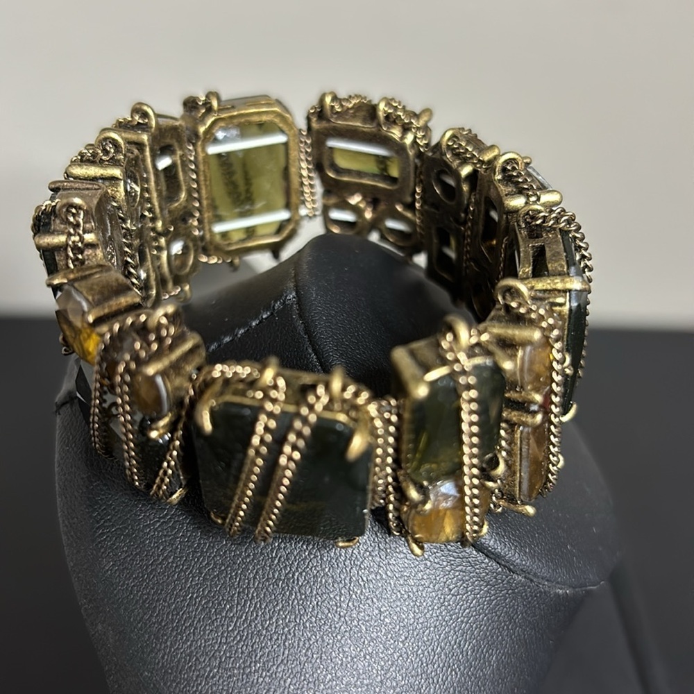 Stella & Dot Retired After The Rain 2011 Semi Precious Faceted Stone Bracelet - Picture 5 of 7